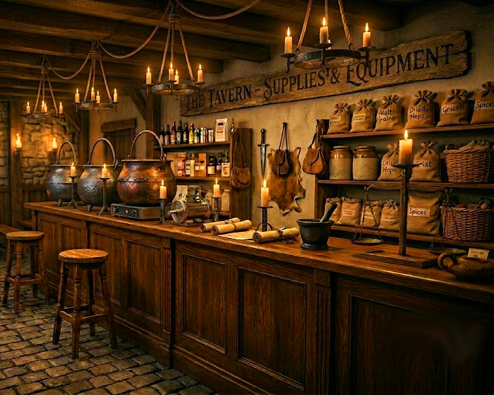 Enter The Tavern Shop (Coming Soon)